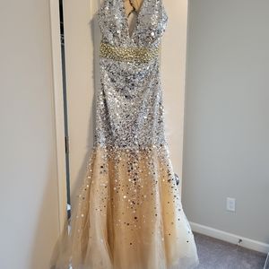 Splash formal dress